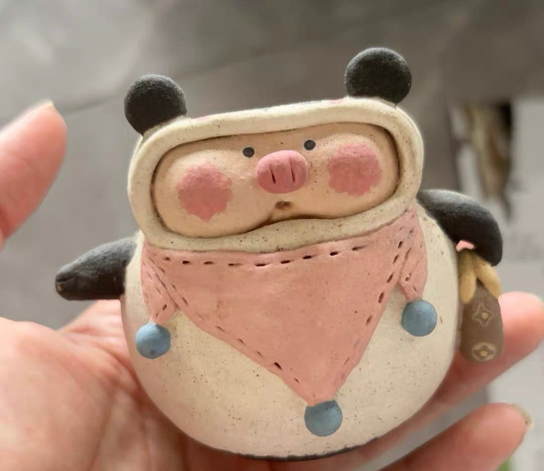 2 piggy pots for Blanca